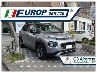 Usata Citroën C3 Aircross PureTech 111 CV (81 kW) 2021 Grigio chiaro SUV