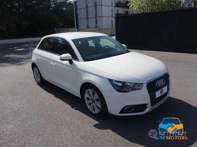 Usata Audi A1 Sportback Ambition 122 CV (89 kW) 2014 Bianco Utilitaria