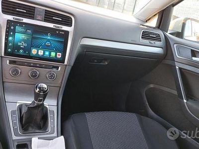 Usata VW Golf VII Comfortline 105 CV (77 kW) 2013 Bianco Berlina