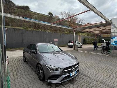 Usata Mercedes CLA200 150 CV (110 kW) 2020 Grigio Coupé