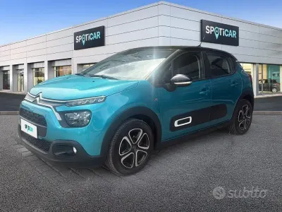 Usata Citroën C3 Feel 83 CV (61 kW) 2022 Verde Utilitaria