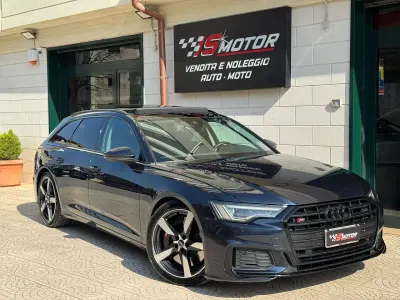 Usata Audi S6 Sport 344 CV (253 kW) 2021 Blu Station wagon