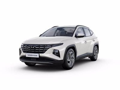 Nuova Hyundai Tucson 215 CV (158 kW) 2025 Atlas white SUV
