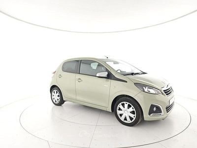 Usata Peugeot 108 Style 72 CV (52 kW) 2021 Verde Berlina
