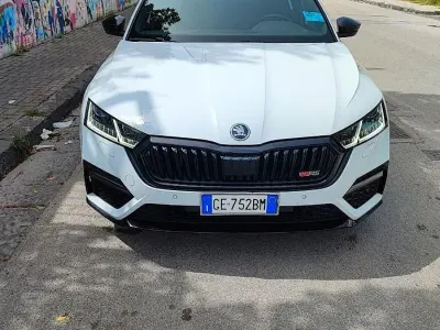 Occasion Skoda Octavia RS 200 ch (147 kW) 2021 Blanc Break