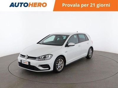 Usata VW Golf VII Sport 149 CV (109 kW) 2019 Bianco Berlina