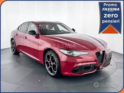 Usata Alfa Romeo Giulia Competizione 280 CV (205 kW) 2023 Rosso Berlina