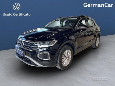 Usata VW T-Roc Life 150 CV (110 kW) 2024 Nero SUV