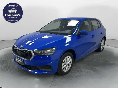 Usata Skoda Fabia Ambition 95 CV (69 kW) 2023 Blu/azzurro Utilitaria