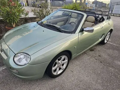 Usata MG F 145 CV (106 kW) 2000 Verde Cabrio