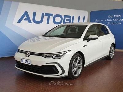 Usata VW Golf VIII R-line 150 CV (110 kW) 2022 Bianco Berlina
