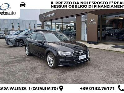 Usata Audi A3 Business 110 CV (80 kW) 2016 Nero Utilitaria