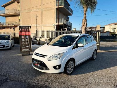 Usata Ford C-MAX Titanium 115 CV (84 kW) 2012 Bianco Monovolume