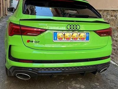 Usata Audi RS Q3 400 CV (294 kW) 2021 Verde SUV