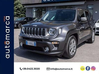 Usata Jeep Renegade Limited 150 CV (110 kW) 2019 Grigio metallizzato SUV