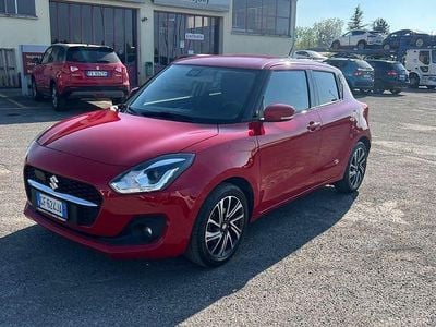 Usata Suzuki Swift 83 CV (61 kW) 2021 Rosso Utilitaria