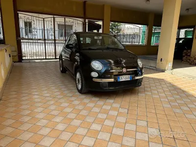 Usata Fiat 500 69 CV (50 kW) 2009 Nero Cabrio