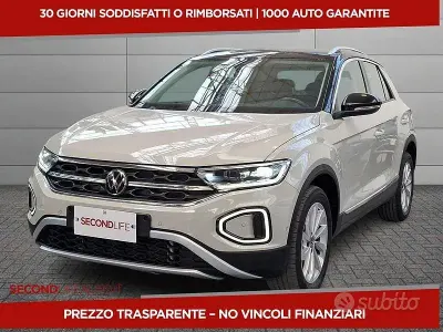Usata VW T-Roc Style 150 CV (110 kW) 2022 Grigio SUV