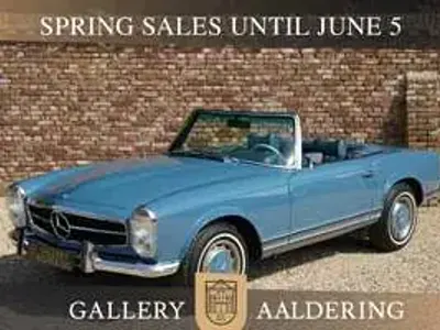 Usata Mercedes SL280 170 CV (125 kW) 1968 Blu Cabrio