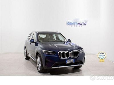 Begagnad BMW X3 Efficient Dynamics 150 HK (110 kW) 2023 Blå SUV