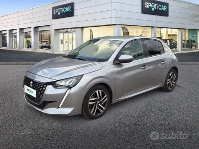 Usata Peugeot 208 Allure 101 CV (74 kW) 2020 Grigio scuro Utilitaria