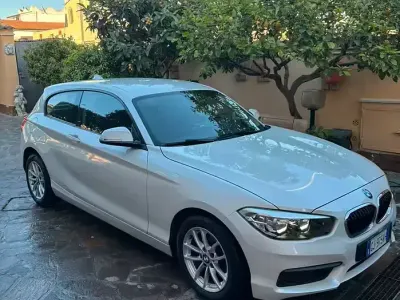 Usata BMW 116 116 CV (85 kW) 2016 Bianco Utilitaria