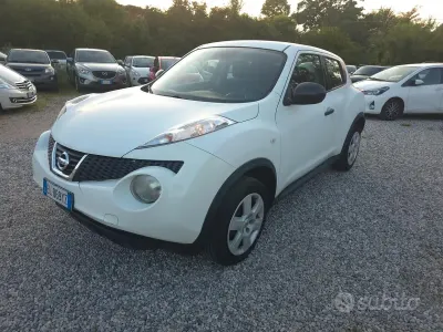 Usata Nissan Juke Visia 110 CV (80 kW) 2012 Bianco SUV