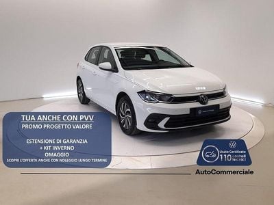 Usata VW Polo Life 95 CV (69 kW) 2023 Bianco Utilitaria