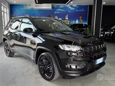 Usata Jeep Compass Night Eagle 131 CV (96 kW) 2022 Nero SUV