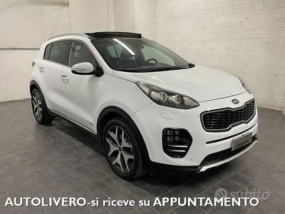 Usata Kia Sportage GT-Line 185 CV (136 kW) 2017 Bianco SUV