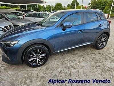 Usata Mazda CX-3 Edition 105 CV (77 kW) 2018 Blu metallizzato SUV