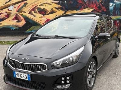 Usata Kia Ceed GT GT-Line 136 CV (100 kW) 2017 Nero Berlina