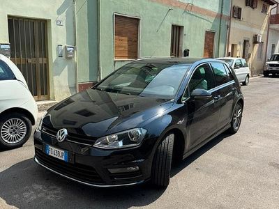 Usata VW Golf VII R-line 110 CV (80 kW) 2016 Nero Berlina