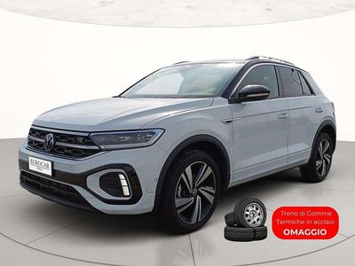 Usata VW T-Roc R-line 150 CV (110 kW) 2022 0q pure white SUV
