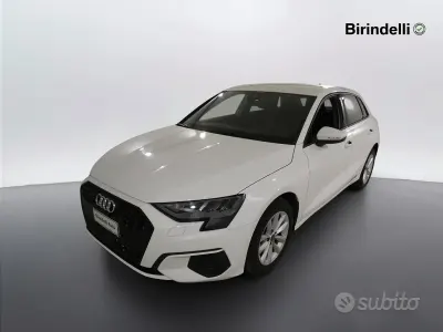 Usata Audi A3 Premium 110 CV (80 kW) 2023 Bianco Berlina