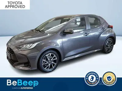 Usata Toyota Yaris Hybrid Trend 92 CV (67 kW) 2022 Grigio Berlina