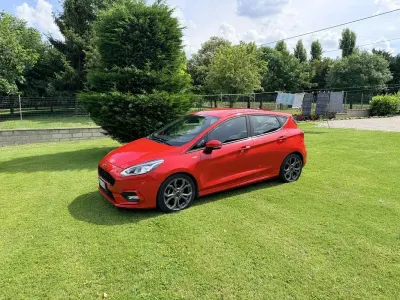 Usata Ford Fiesta ST-Line 120 CV (88 kW) 2018 Rosso Utilitaria