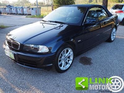 Usata BMW 318 Cabriolet Efficient Dynamics 143 CV (105 kW) 2002 Blu Cabrio