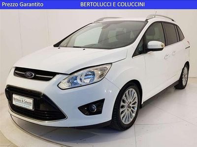 Usata Ford C-MAX Titanium 116 CV (85 kW) 2012 Bianco pastello Monovolume