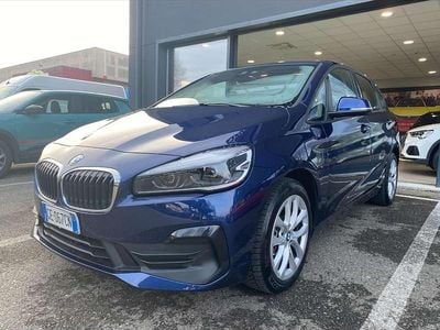 Usata BMW 225 Active Tourer Advantage 136 CV (100 kW) 2021 Blu Monovolume