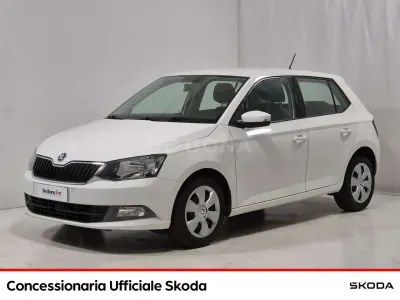 Usata Skoda Fabia Ambition 75 CV (55 kW) 2016 Bianco Berlina