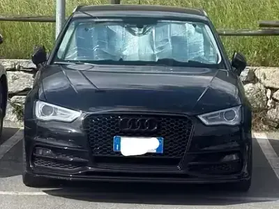 Usata Audi A3 S-Line 150 CV (110 kW) 2015 Nero Berlina