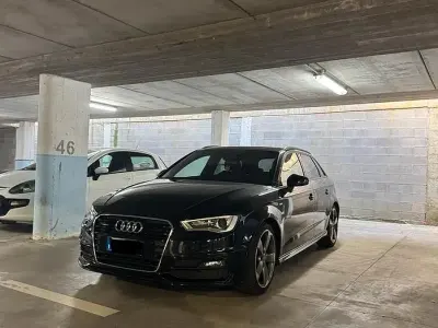 Usata Audi A3 S-Line 184 CV (135 kW) 2014 Nero Berlina