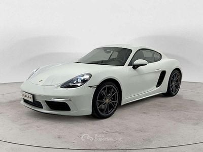 Usata Porsche 718 Cayman 300 CV (220 kW) 2020 Bianco Coupé