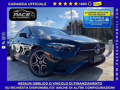 Usata Mercedes A180 Premium 136 CV (100 kW) 2024 Nero Berlina