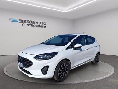 Usado Ford Fiesta Titanium 125 HP (91 kW) 2022 Branco Citadino