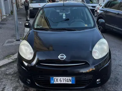 Usata Nissan Micra Acenta 80 CV (58 kW) 2011 Nero Utilitaria
