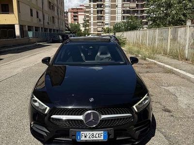 Usata Mercedes A180 Premium 116 CV (85 kW) 2018 Nero Berlina