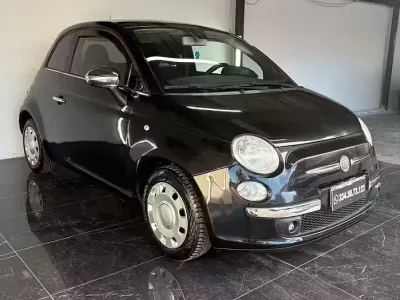 Usata Fiat 500 Lounge 95 CV (69 kW) 2009 Nero Cabrio