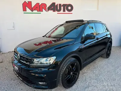 Usata VW Tiguan R-line 150 CV (110 kW) 2019 Nero SUV